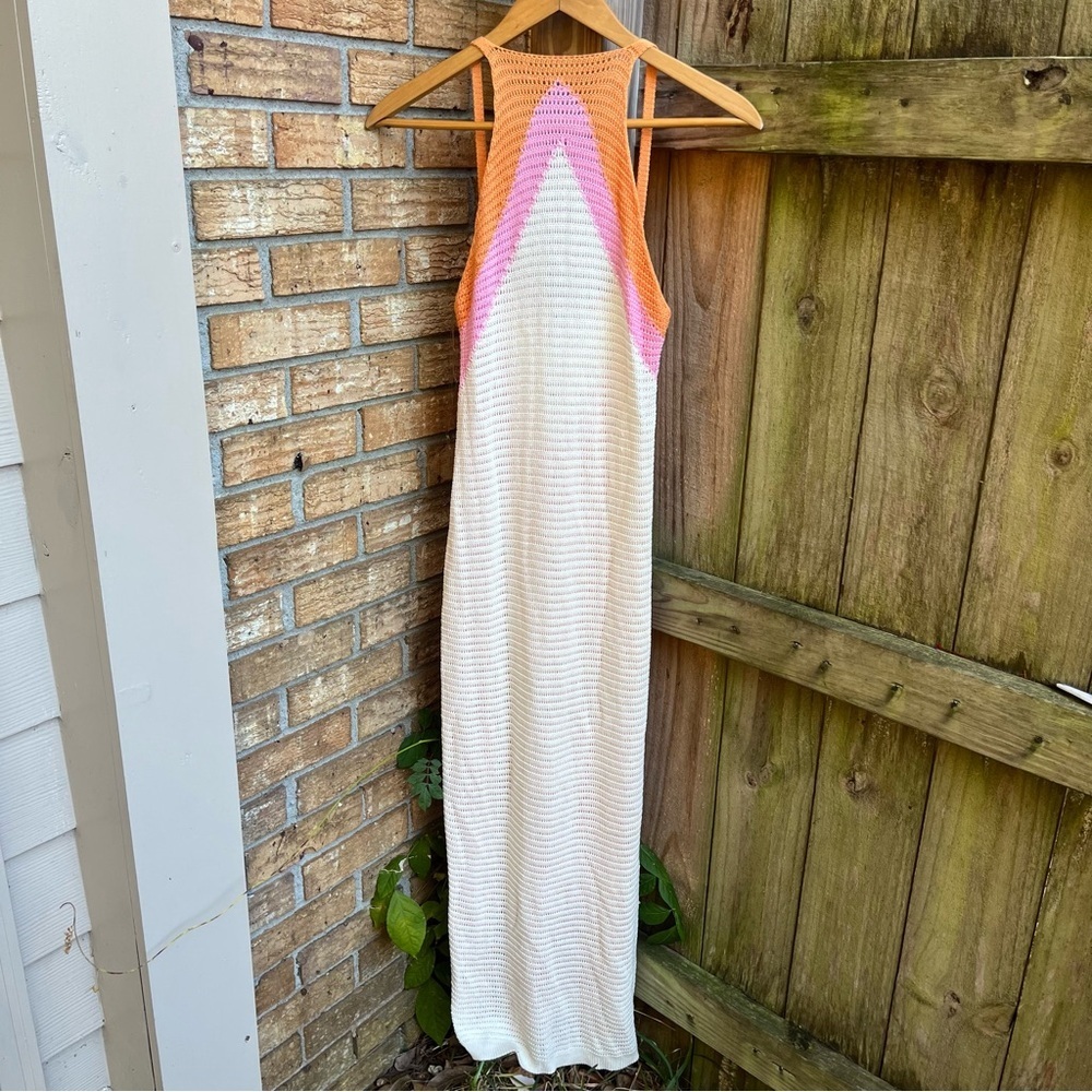Petal & Pup Colorful Knit Maxi Dress